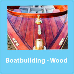 Boat deck: boatbuilding - wood