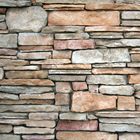 Close up of a stone wall