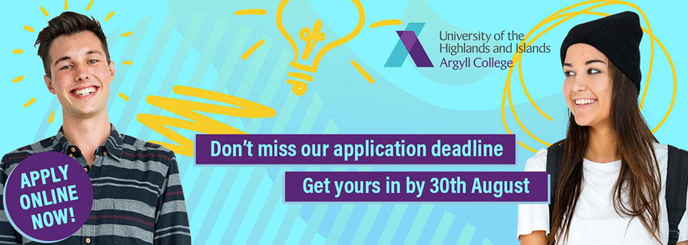 Apply online now - Don't miss our application deadline. Get yours in by 30th August