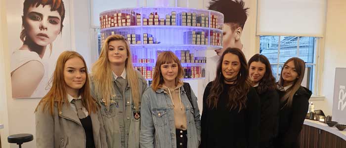 Skills for Work students visit The Rainbow Room