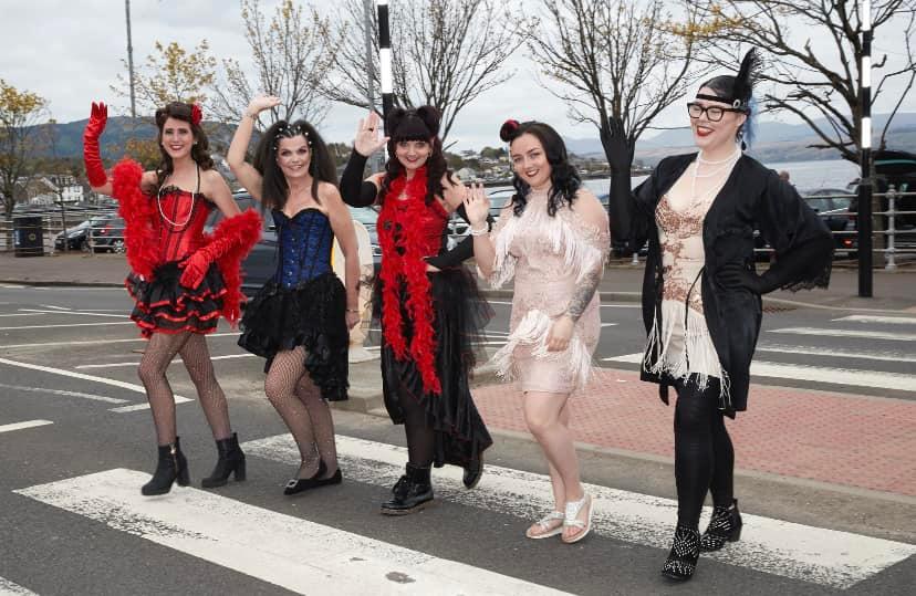 Hairdressing Students Showcase Talent at Burlesque Photoshoot