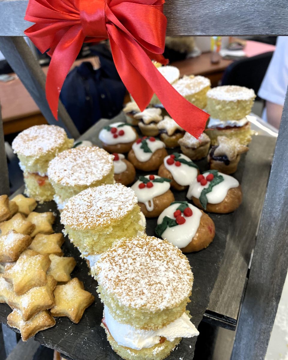 SfW Hospitality students organise festive afternoon tea 